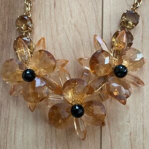 Kate Spade Goldtone Floral Flower Necklace